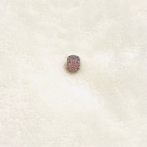 New authentic Pandora Pink Shimmering Droplets Charm 791755PCZ